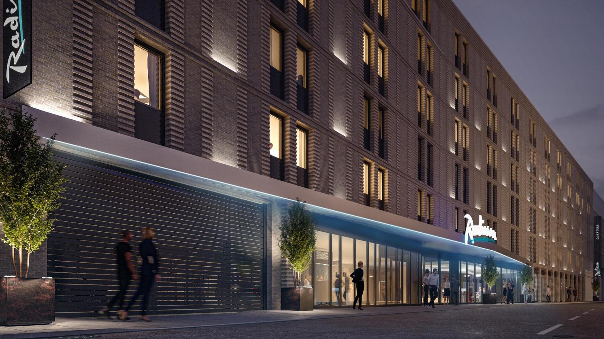 Radisson Hotel Leipzig Eksteriør billede